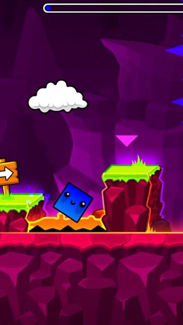 Играя в Geometry Dash пока не забомбит #shorts  #geometrydash