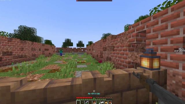 ЗАЩИЩАЙ ДОМ! Зомби Карта в майнкрафт смотреть онлайн