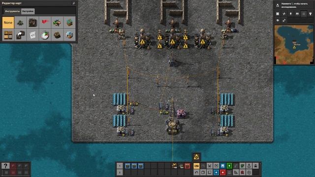 Авто-тесла турели ЛУЧШАЯ ОБОРОНА Factorio Space Age
