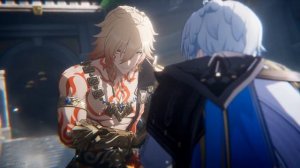 Кат-сцена нападения Фаенона на Мидея в задании "Открыт