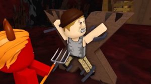 Кабан и Гвоздь, 1 серия - история про хулиганов в Роблок