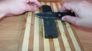 КАК ПРАВИЛЬНО ЗАТОЧИТЬ НОЖ  в домашних условиях ➄