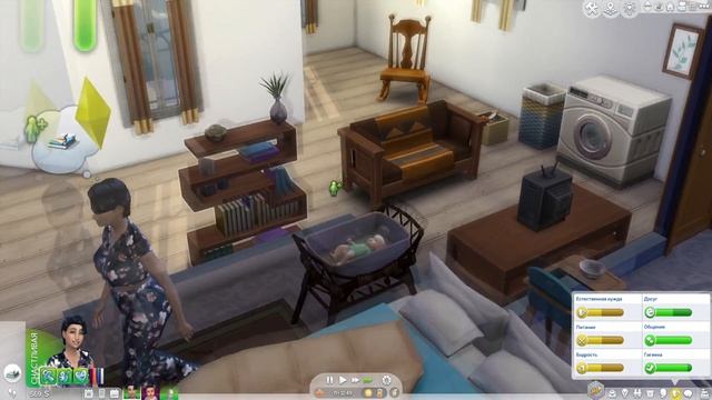 ОГНЕННАЯ МАТЬ🔥 🧸#4 The Sims 4 Челлендж - 100 детей смотреть онлайн