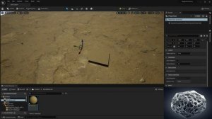 26 Как настоить тайлинг материала земли в Unreal Engine Ground Til