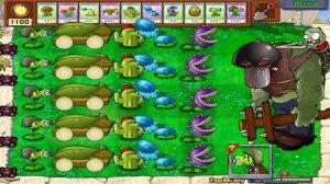 Impossible defense for zombies in all locations in Plants vs Zombies!