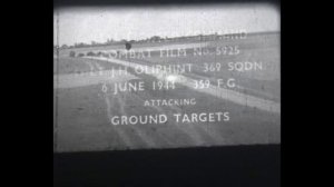 Fighter Command D-Day 6 June 1944 Gun Camera Footage
