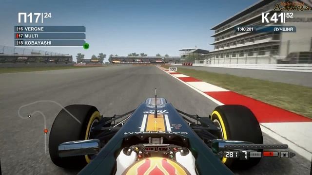 F1 2012 - серия 36 - (Великобритания - гонка) - часть 2 смотреть онлайн