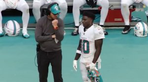Tyreek Hill Mic'd Up, "I'm a dawg" vs. Cardinals Week 8, 2024