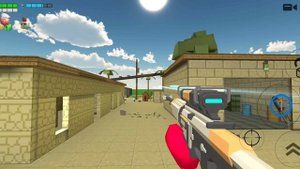 Как быстро стрелять из лазерной винтовки в Chicken Gun