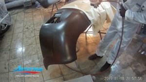 Локальная покраска автомобиля. Нанесение базовой автоэмали. Часть 3