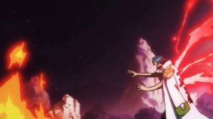 Шанкс  использует королевскую волю на Адмирале