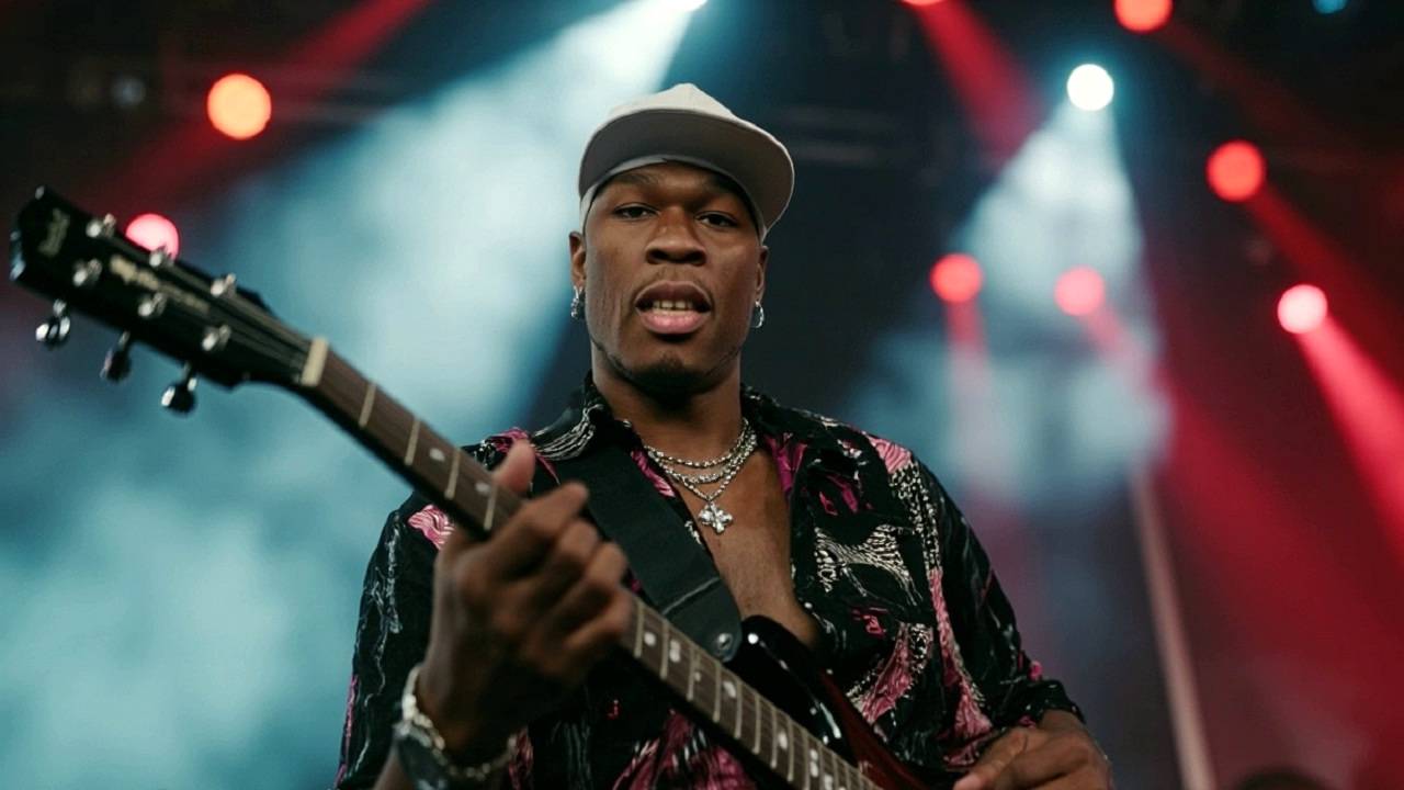 AI вариации на тему 50 Cent - P.I.M.P. (Electric guitar)