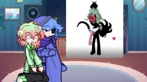 ||Реакция Астро и Дэнди на Likke||Dandy's World, Gacha||#gacha #реакция