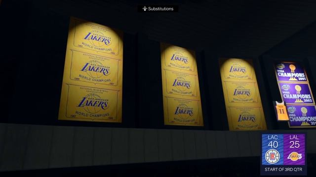 Лос-Анджелес Лейкерс - Лос-Анджелес Клипперс НБА2К24 на смотреть онлайн