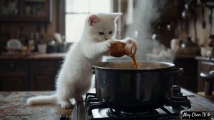 Tiny Cat, Big Heart. #cat #cute