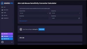 Почему разная сенса в AimLabs и Warface? Что делать? Как настр?