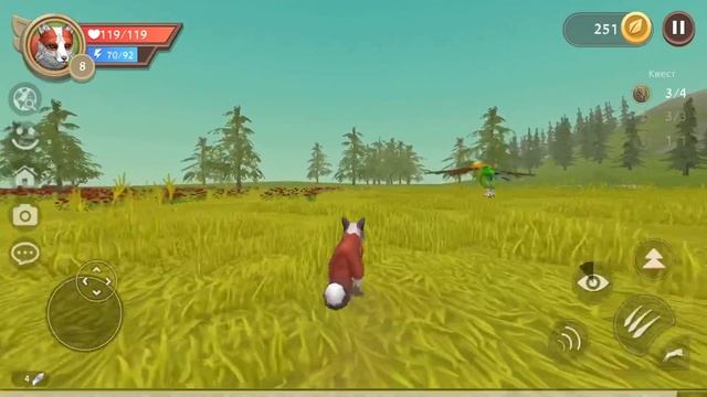 Играю в Wildcraft за лису ( часть 2) Я беременна ?! смотреть онлайн