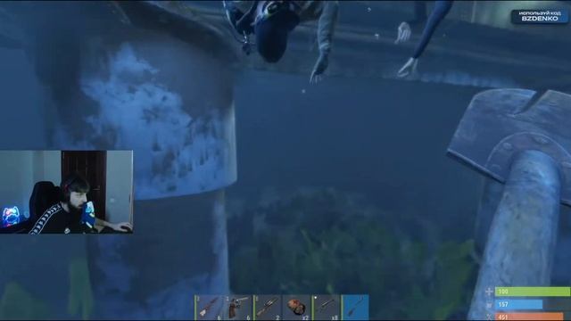 chistobzden 1vs5 подводная лаба на стриме #chistobzden #rust смотреть онлайн