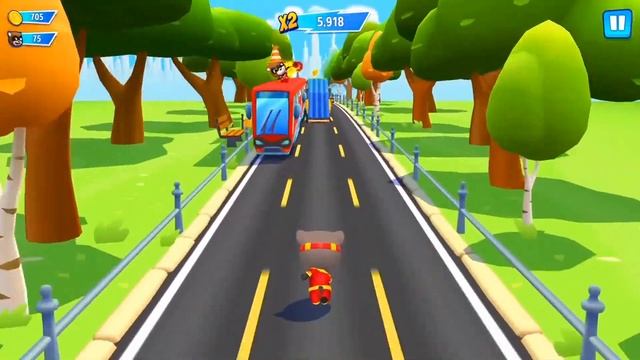 Говорящий Том Погоня Героев - Супер Том против банды е? смотреть онлайн