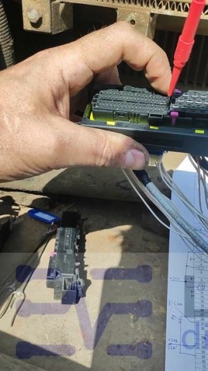Перепиновка разъёма блока BOSCH EDC7. Раскрываем технологию полностью!!!