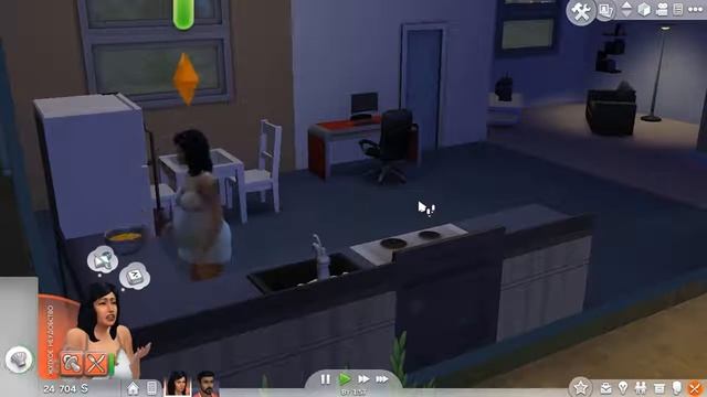 SIMS 4: Беременность Серия 4