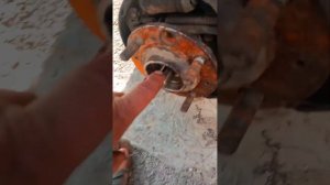 Замена заднего ступичного подшипника на Митсубиси Св?