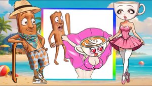 Итальянские мемы - Реакция Балерина Капучино - МУЛЬТИК ДЛЯ ДЕТЕЙ| Мультфильмы