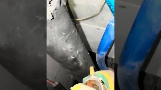 Демонтаж врезок полотенцесушителя в труднодоступном