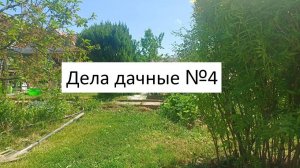 Дела дачные №4