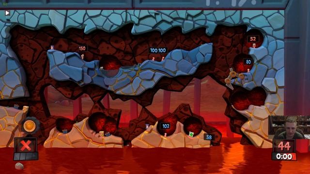 СУПЕР ПОТНАЯ катка на грани (противостояние) в Worms Revoluti смотреть онлайн