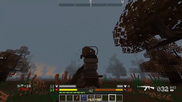 Плоть Разорвало В Аномалии Карусель - STALKER in Minecraft смотреть онлайн