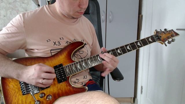 Nightwish - Come Cover Me (guitar playthrough, cover) смотреть онлайн