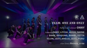 Girls Hiphop Performance Video Team O.N.O choreography