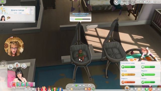 ОЧЕНЬ МНОГО ДР  TS4 Challenge - 100 детей    7