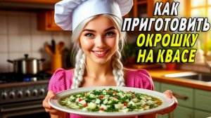 Как приготовить окрошку на квасе