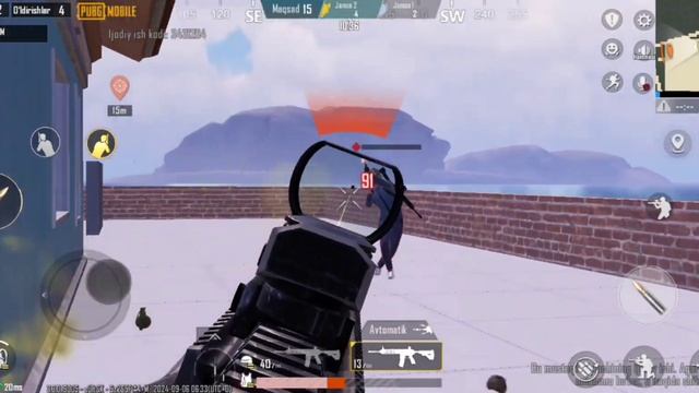wow Карта | 1v1 m24 wow mode code | best m24 room match | 10Kills | Pubg mobile new prank vide