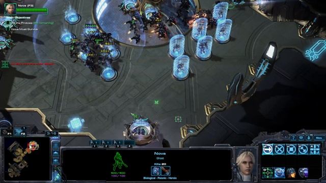 StarCraft 2 HotS Terran Edition задание "Внутренний враг" смотреть онлайн