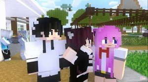 Елена Бро. Смотрим канал YeosM Школа анимации Minecraft// Кто он? [Часть 3]// Музыкальное видео ♪'