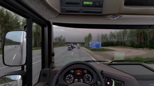 РЕАЛИЗМ В Euro Truck Simulator 2 / Плагин от Snowy Moon / Logitech G923 /