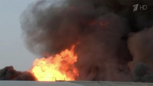 В Подмосковье тушат крупный пожар на складе