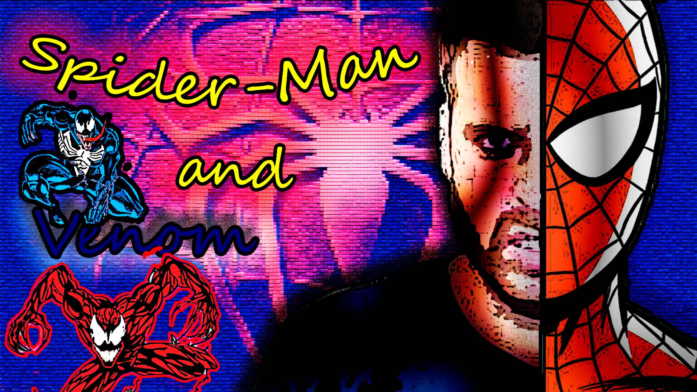 Игра "Spider-Man and Venom: Maximum Carnage "(SEGA)(16 BIT) №1 Прохождение