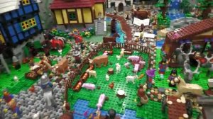 Лего диорама