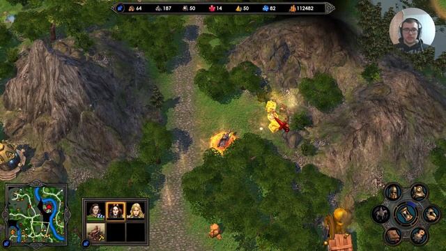 Heroes of Might and Magic V - Tribes of the East. Прохождение. Бегство к спа? смотреть онлайн