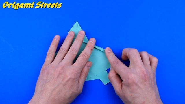 Как сделать самолёт из бумаги. Оригами моделька самол?