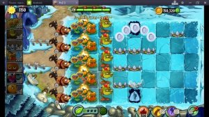 Растения против Зомби 2 ЗАМОРОЖЕННЫЕ ПЕЩЕРЫ (уровни 13 -