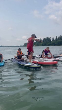 Развлекаемся на воде, лёгкая пробежка!