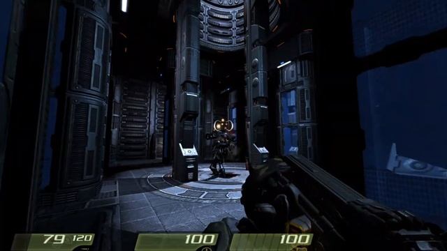 Quake 4 Танковый бой. Центр связи строгов. смотреть онлайн