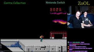 Contra Collection NSwitch кооп с Андреем