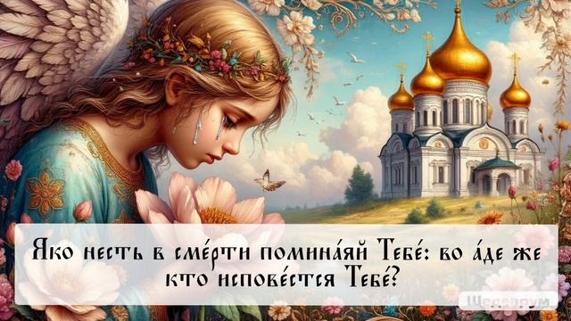 Псалтирь. Кафизма 1. Псалом 6 (в прочтении Анны Панькиной)#псалтирь #псалом #псалом6 #православие