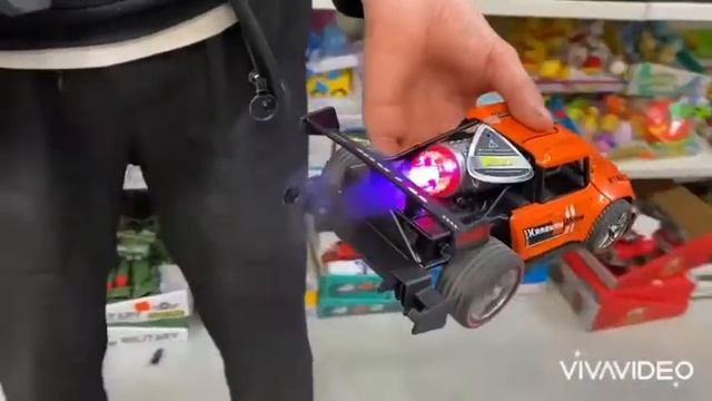 Машинка на радиоуправлении свет звук пар смотреть онлайн